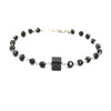 AAA Certified 4 mm Black Diamond Chain Bracelet in 925 Silver! Ideal Gift for Birthday, Party Wear collection