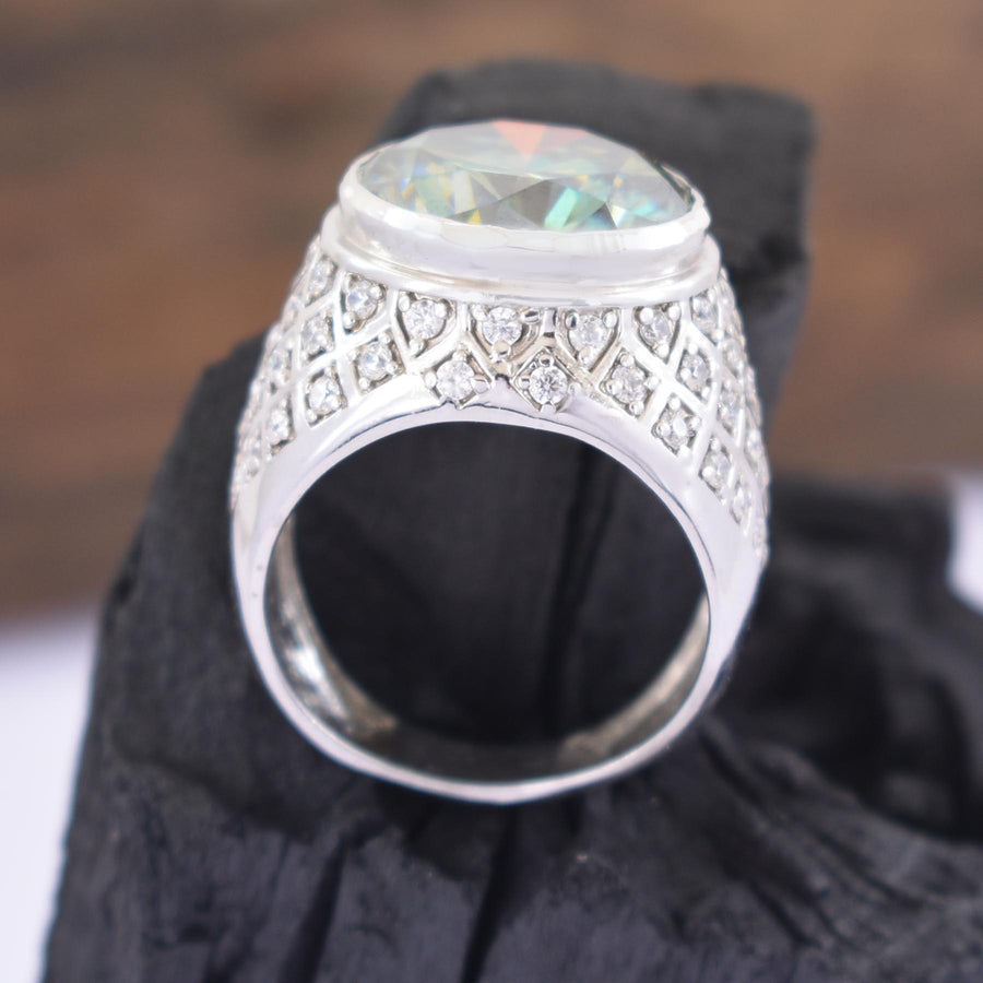 Sterling Silver Sword Ring For Men | Silver Shield Ring | Fleur De Lis Ring  | Gold Dagger Ring | Men Signet Ring | Excalibur Ring For Him